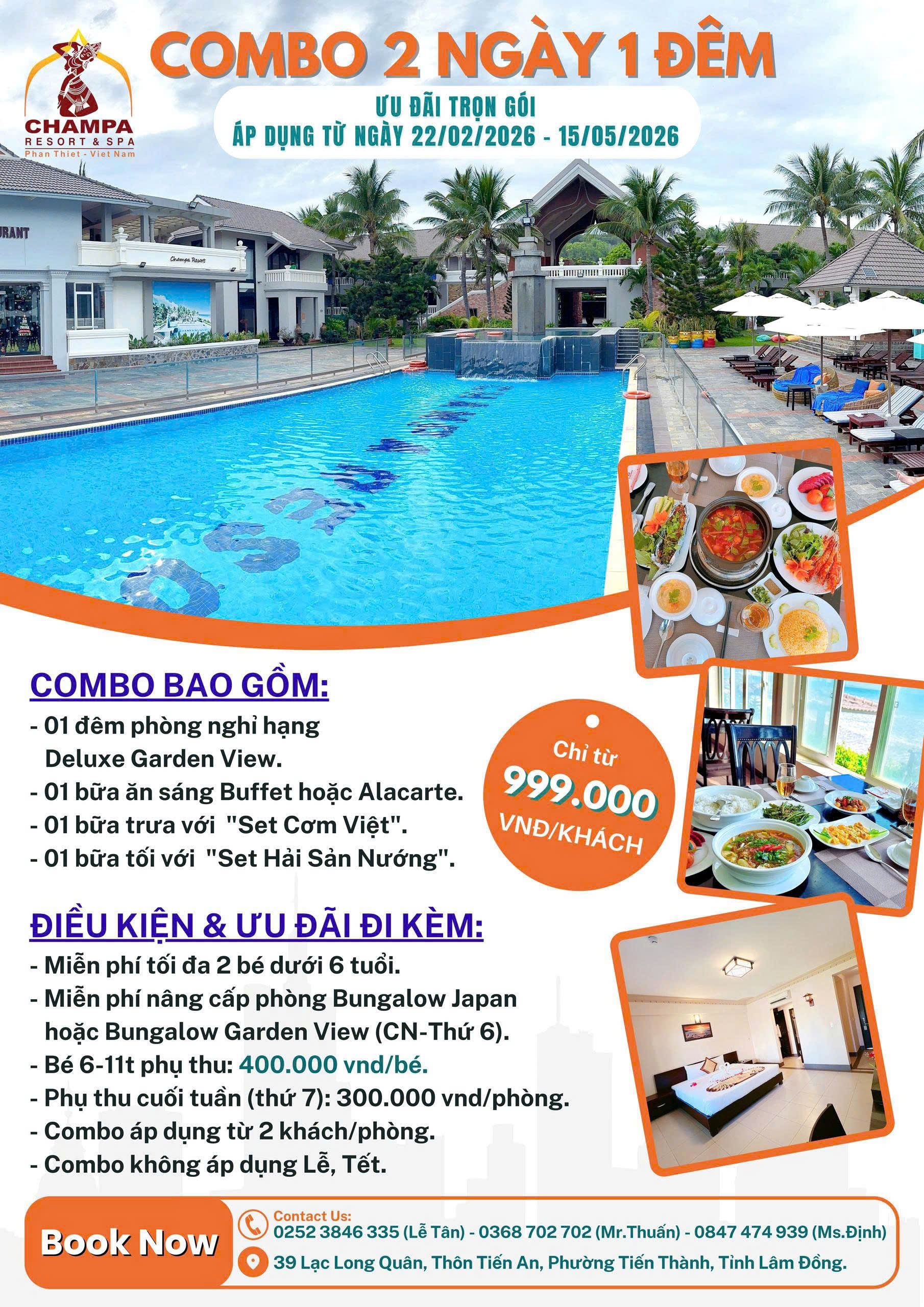 🌴 NGHỈ DƯỠNG SANG CHẢNH – GIÁ 